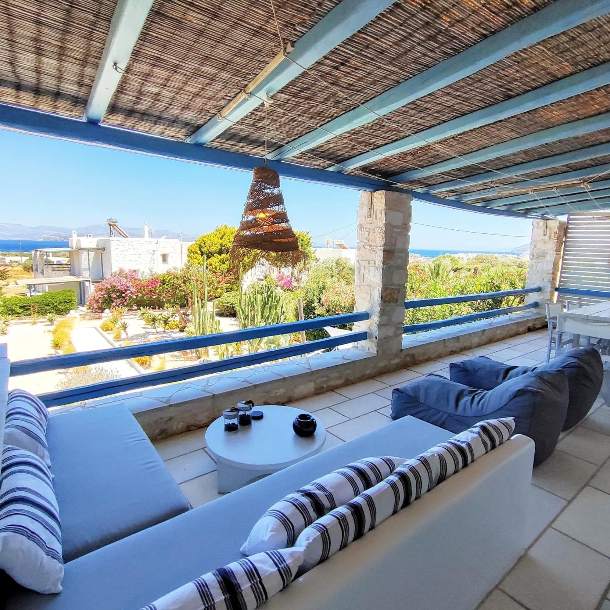 Island Magic - Seaview Villa With Jacuzzi Pool Ampelas Eksteriør billede